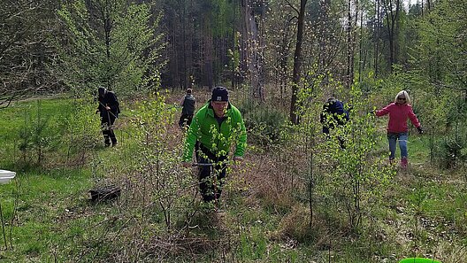 Pflanzaktion SBB Gewerkschaftswald 2026 Moritzburg