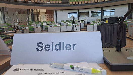 HFA im Landtag - Landesvorsitzende in der Anhörung 