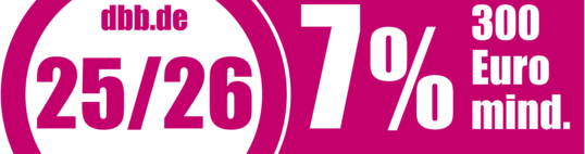 Einkommensrunde 2025/2026